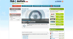 Desktop Screenshot of echodesparis.com