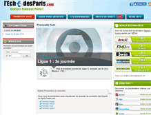 Tablet Screenshot of echodesparis.com